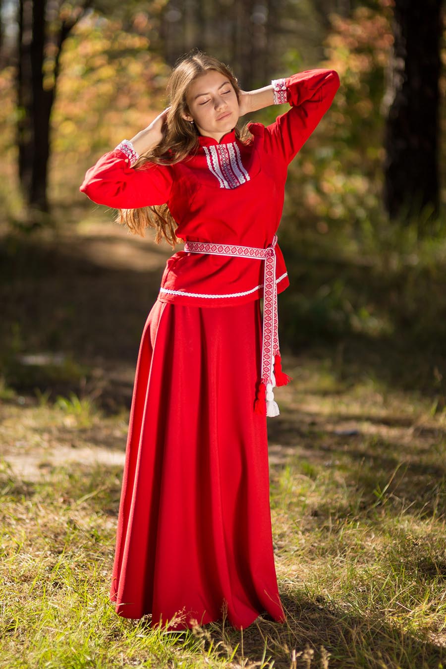 Underwear Women in Slavic costumes in Chiclayo