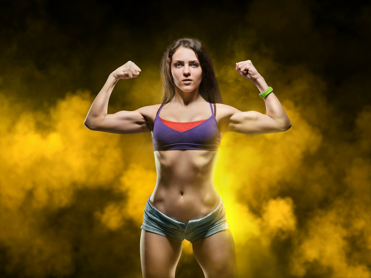 Athletic girls in Chiclayo